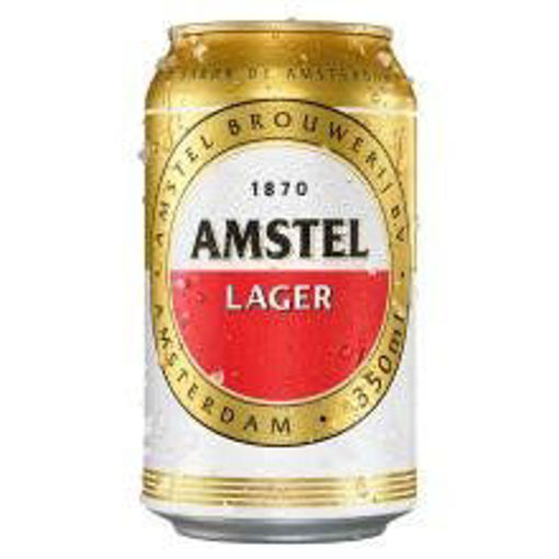 Imagem de CERVEJA AMSTEL PILSEN LATA 350ML