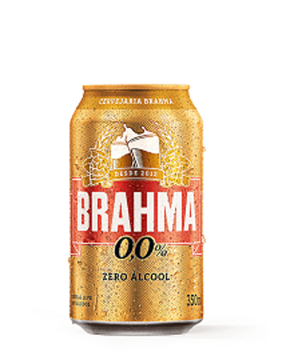 Imagem de CERVEJA BRAHMA 0 0 alcool LA350ML