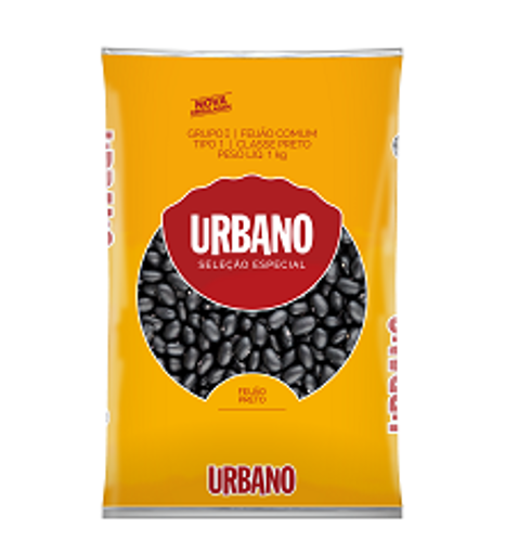 Imagem de FEIJAO PRETO URBANO TP 1KG COMUM