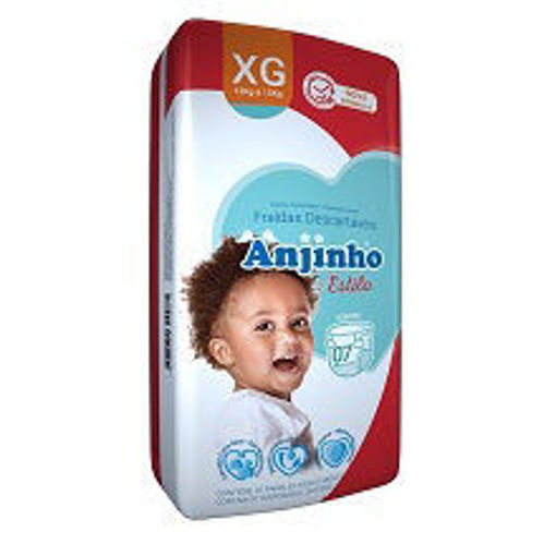 Imagem de FRALDA ANJINHO ESTILO GG C/ 7 UN