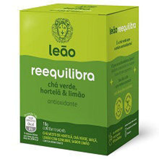 Imagem de CHA FUNCIONAIS REEQUILIBRA LEAO JUNIOR 18G