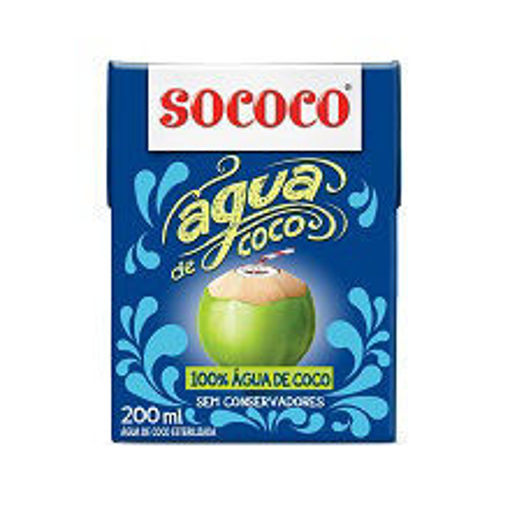 Imagem de AGUA DE COCO SOCOCO 200ML