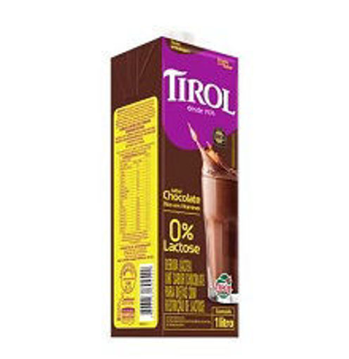 Imagem de BEB LAC UHT CHOCO ZERO LACTOSE TIROL 1LT