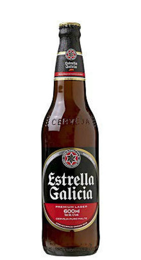 Imagem de CERVEJA 600ML ESTRELLA GALICIA