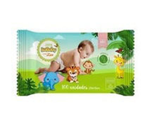 Imagem de TOALHA UMEDECIDA ZOO ISABABY 100UND