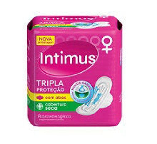 Imagem de ABS INTIMUS GEL SECA C/ABAS 8UN