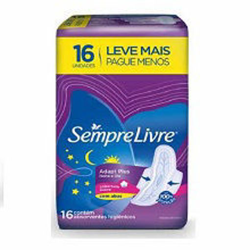 Imagem de ABS S LIVRE NOTURNO MAX S C ABAS L16P14