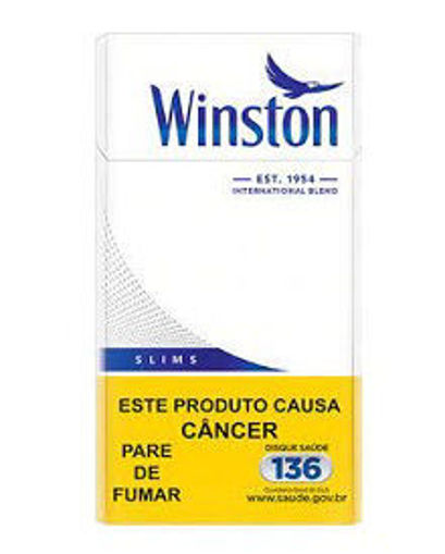 Imagem de CIGARRO WINSTON BLUE SLIMS P