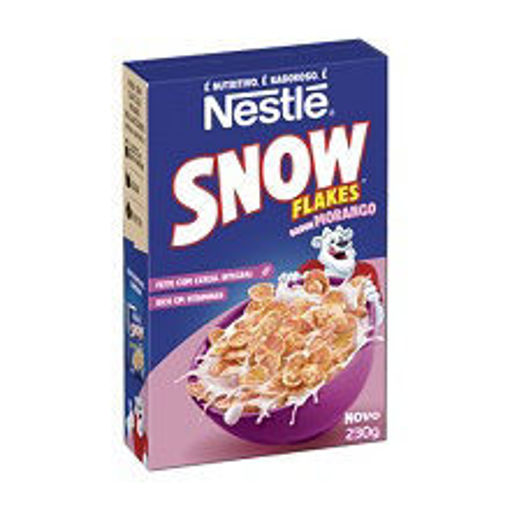 Imagem de CEREAL NESTLE SNOW FLAKES MORANGO 230G