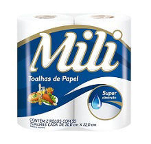 Imagem de TOALHA DE PAPEL MILI 2 ROLOS