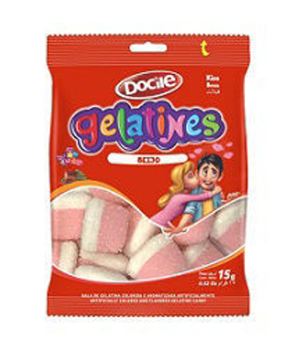Imagem de GELATINES MINI BEIJO 15G
