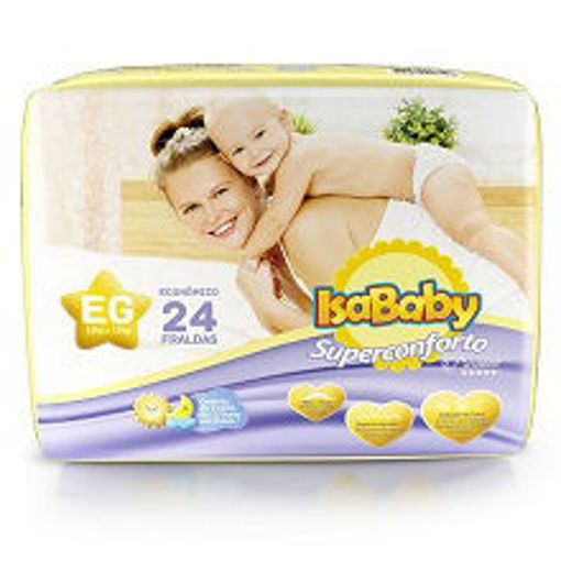 Imagem de ISABABY FRALDA PREMIUM JUMBO XG 24