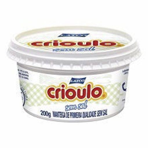 Imagem de MANTEIGA S SAL POTE PLAST CRIOULO 200GR