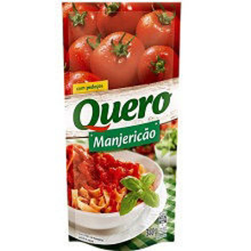 Imagem de MOLHO PRONTO QUERO MANJERICAO SACHET 340G