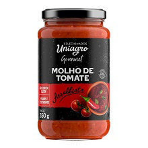 Imagem de MOLHO TOMATE UNIAGRO 350G ARRABBIATA