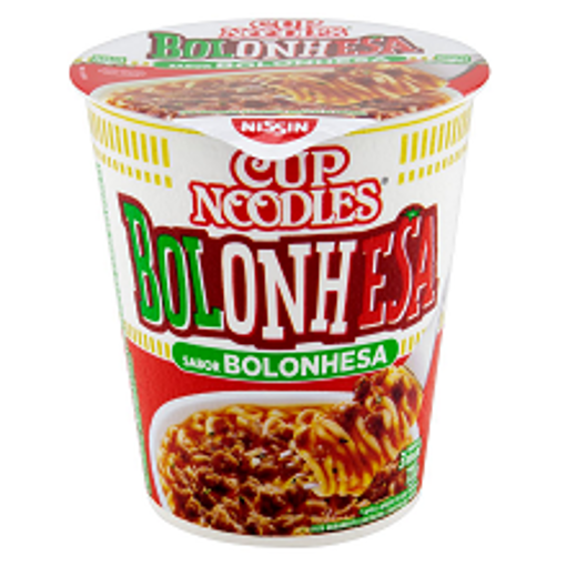 Imagem de NISSIN CUP NOODLES BOLONHESA 72G