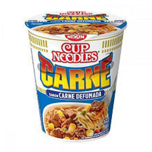 Imagem de NISSIN CUP NOODLES CARNE DEFUMADA 69G
