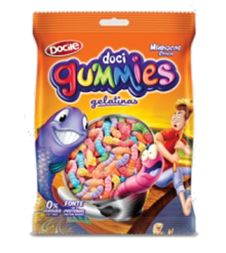 Imagem de DOCIGOMA MINHOCAS AZEDINHAS 60G