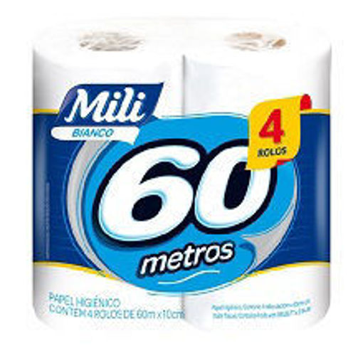 Imagem de PAPEL HIG 60M BIANCO NEUTRO 4 ROLOS