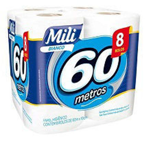 Imagem de PAPEL HIG 60M BIANCO NEUTRO 8 ROLOS