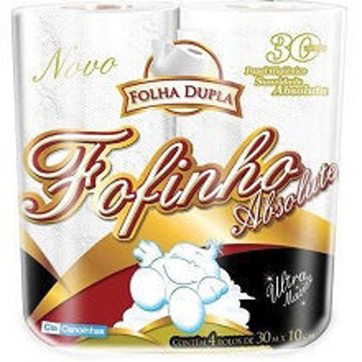 Imagem de PAPEL HIG FOFINHO ABSOL FD 4X30M