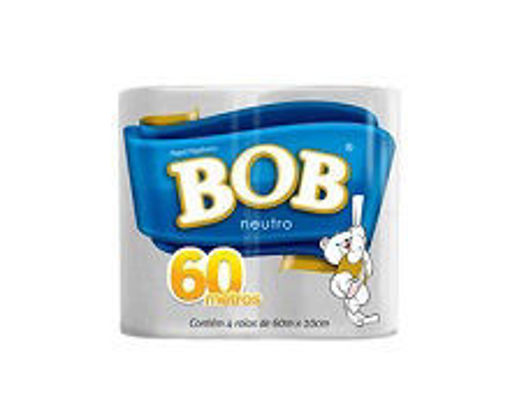 Imagem de PAPEL HIG NEUTRO BOB 4 ROLOS C/ 60M