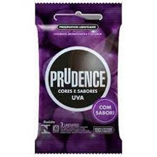 Imagem de PRES PRUDENCE COR E SABOR UVA C/3