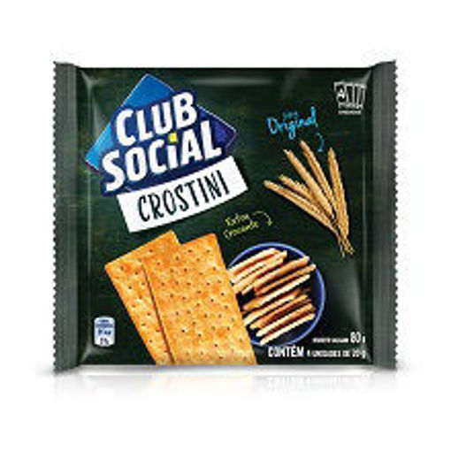 Imagem de BISC CLUB SOCIAL CROSTINI ORIGINAL 80GR