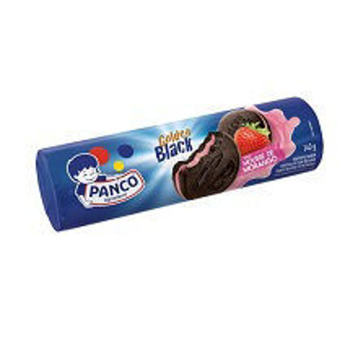 Imagem de BISC PANCO RECHEADO MOUSSE DE MORANGO 140G