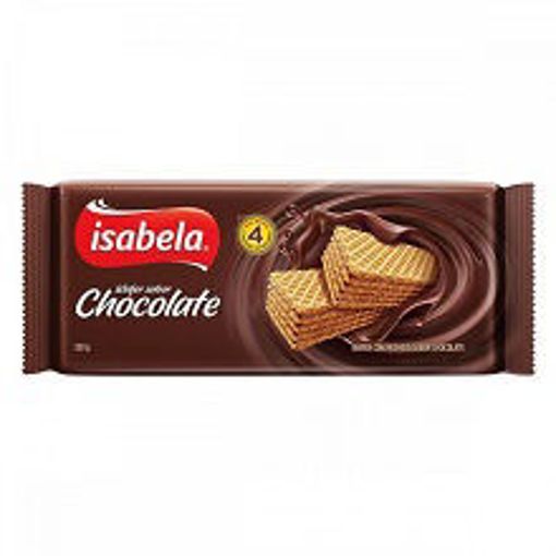 Imagem de BISCOITO WAFER ISABELA CHOCOLATE PCT 100G