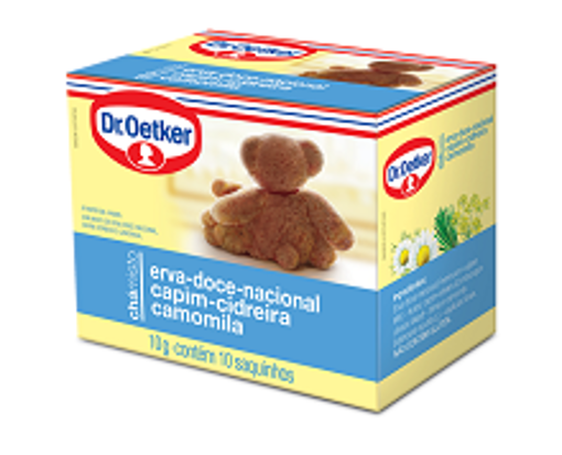 Imagem de CHA MISTO CARINHO C 10UNID DR OETKER 10G